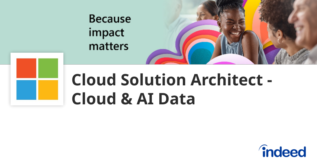 Cloud Solution Architect - Cloud & AI Data - Mumbai, Maharashtra ...