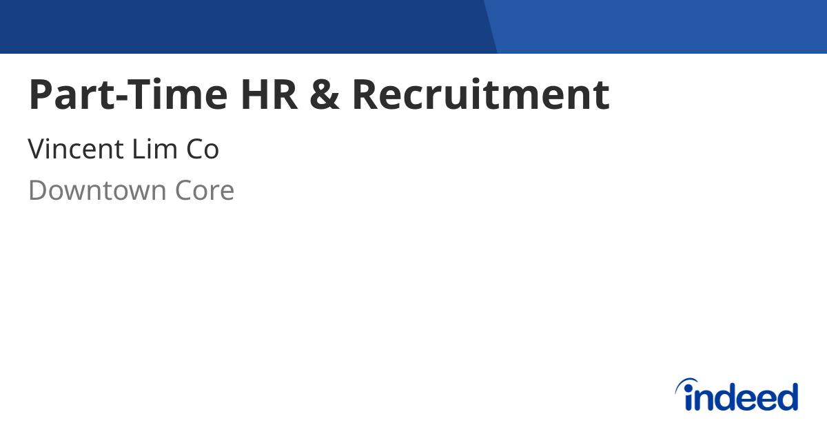 part-time-hr-recruitment-singapore-189767-indeed