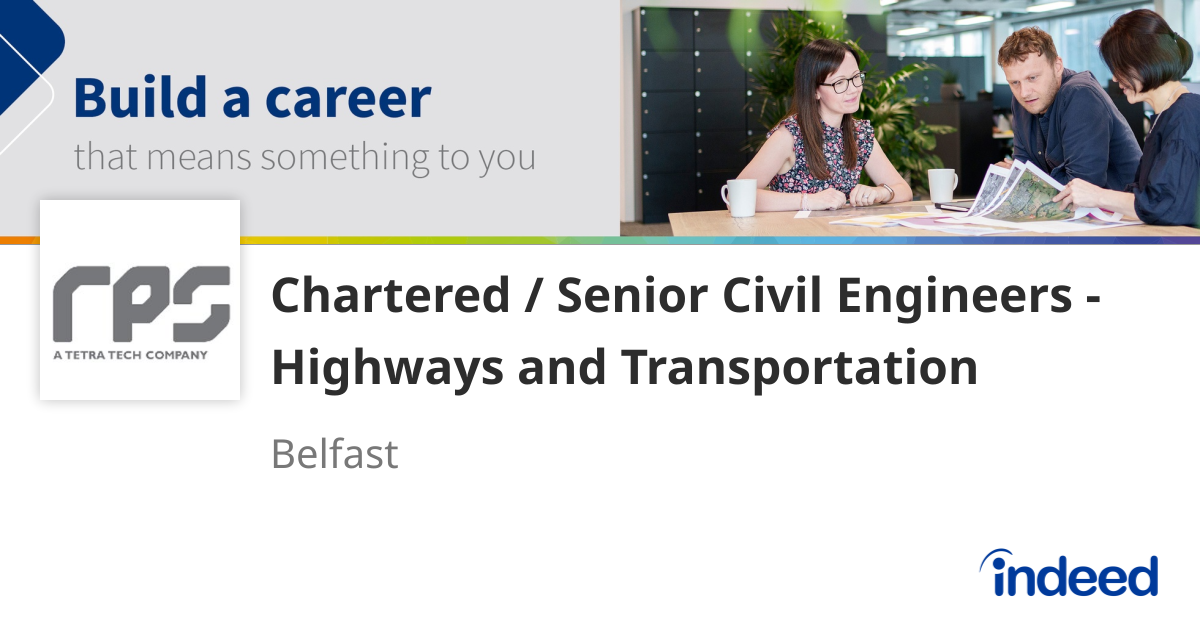 Chartered / Senior Civil Engineers - Highways and Transportation ...
