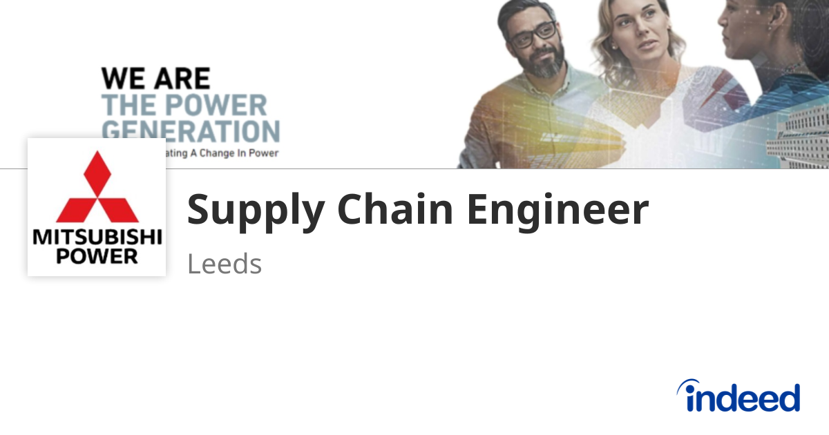 Supply Chain Engineer - Leeds LS10 1EP - Indeed.com
