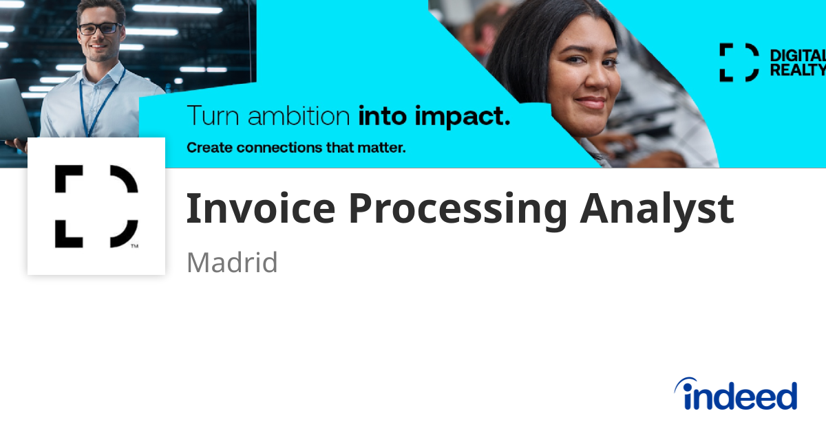 Invoice Processing Analyst - 28037 Madrid, Madrid provincia - Indeed.com