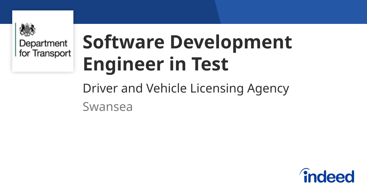 Software Development Engineer in Test - Swansea - Indeed.com