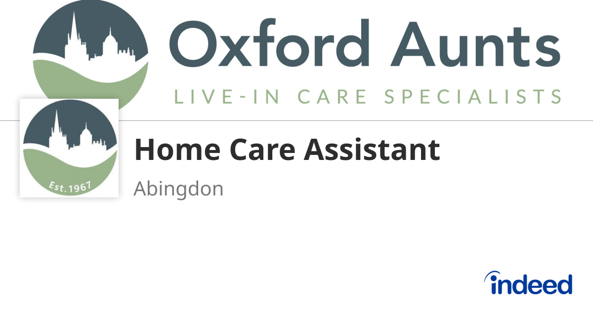 Home Care Assistant - Abingdon - Indeed.com