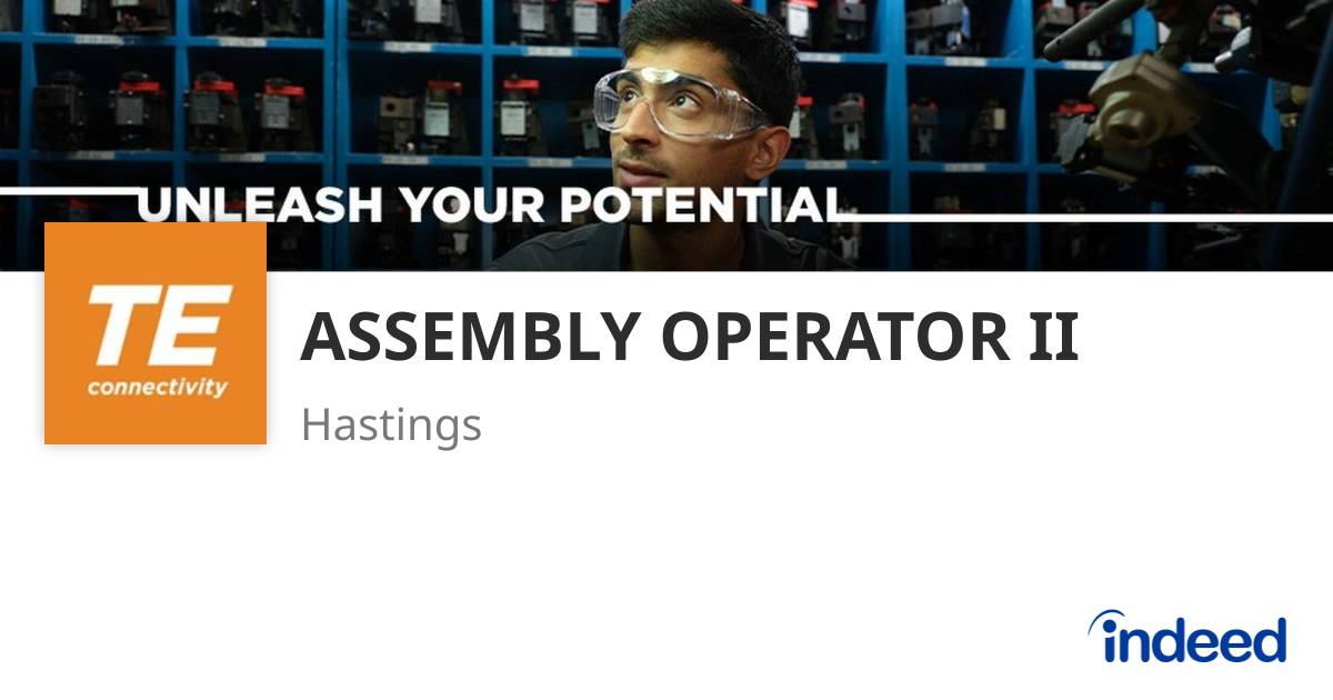 ASSEMBLY OPERATOR II - Hastings TN38 - Indeed.com