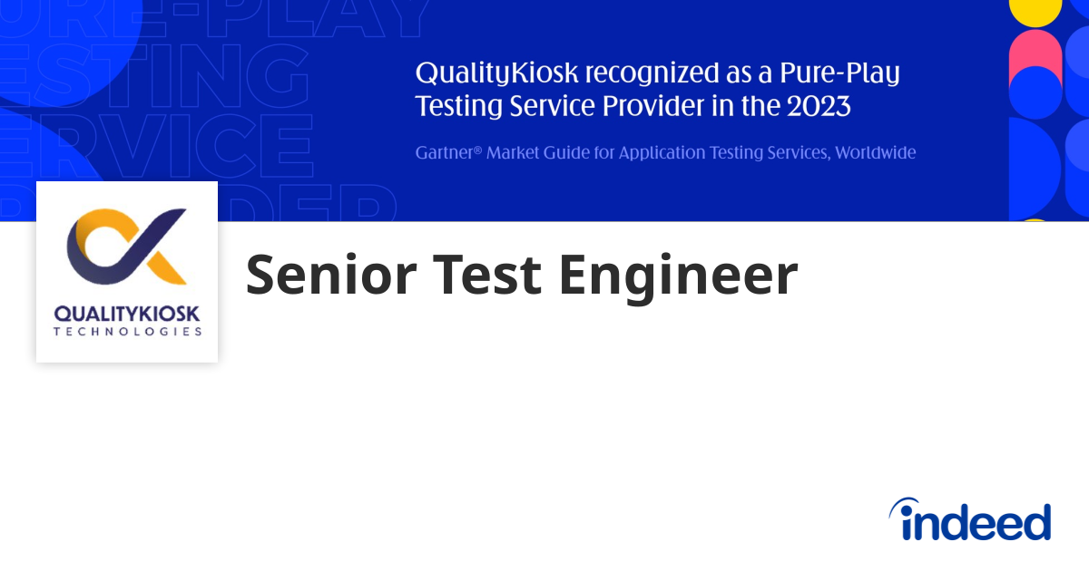 Senior Test Engineer - Navi Mumbai, Maharashtra - Indeed.com