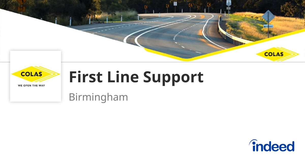First Line Support - Birmingham B37 7YB - Indeed.com