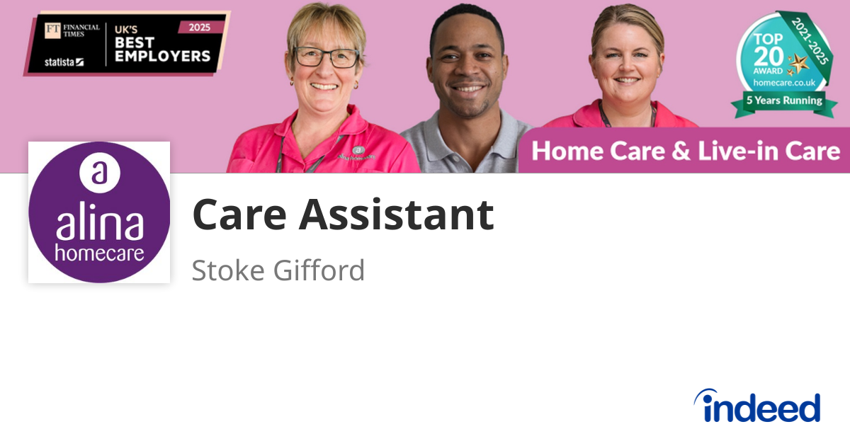 Care Assistant - Stoke Gifford BS34 8TX - Indeed.com