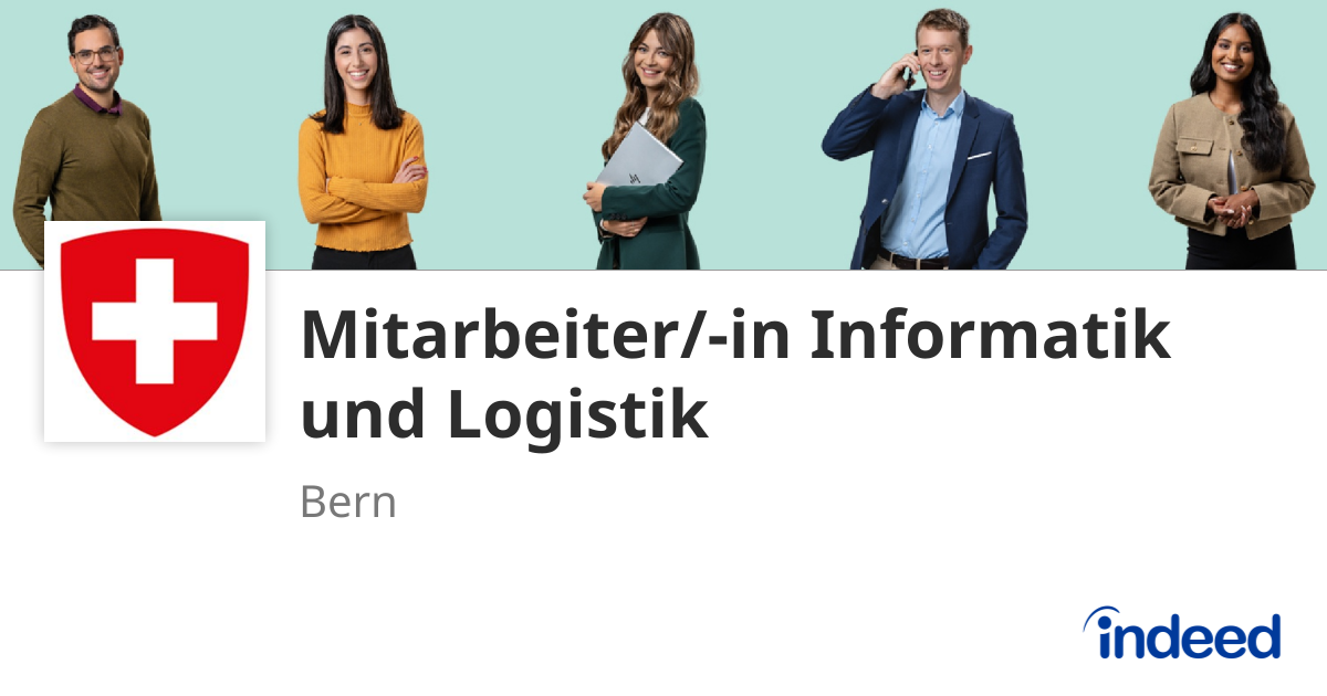 Mitarbeiter/-in Informatik und Logistik - Bern, BE - Indeed.com