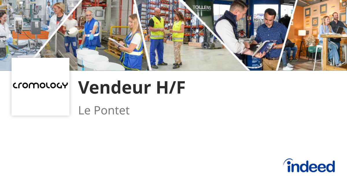 Vendeur H/F - 84130 Le Pontet - Indeed.com