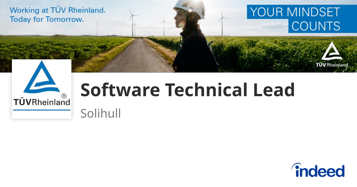 Software Technical Lead - Solihull B90 8BG - Indeed.com