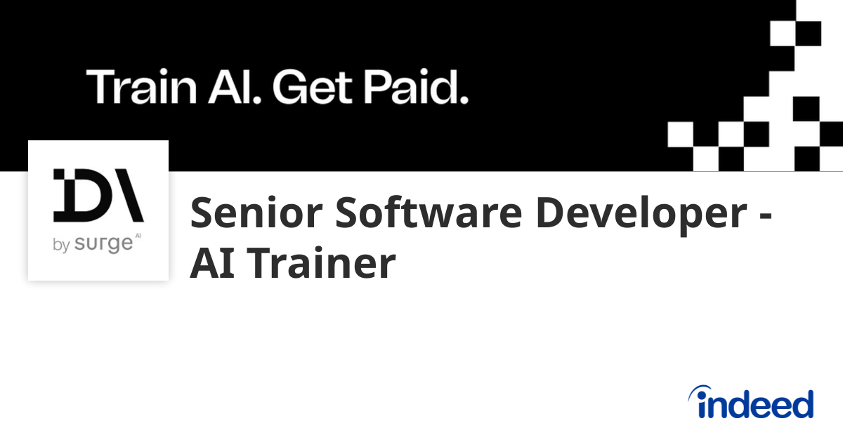 Senior Software Developer - AI Trainer - Bengaluru, Karnataka - Indeed.com