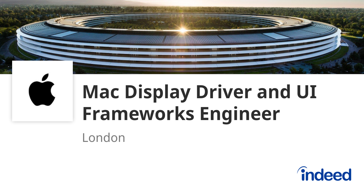 Joe Driver Engineer Mac Display Driver and UI Frameworks Engineer - London - Indeed.com