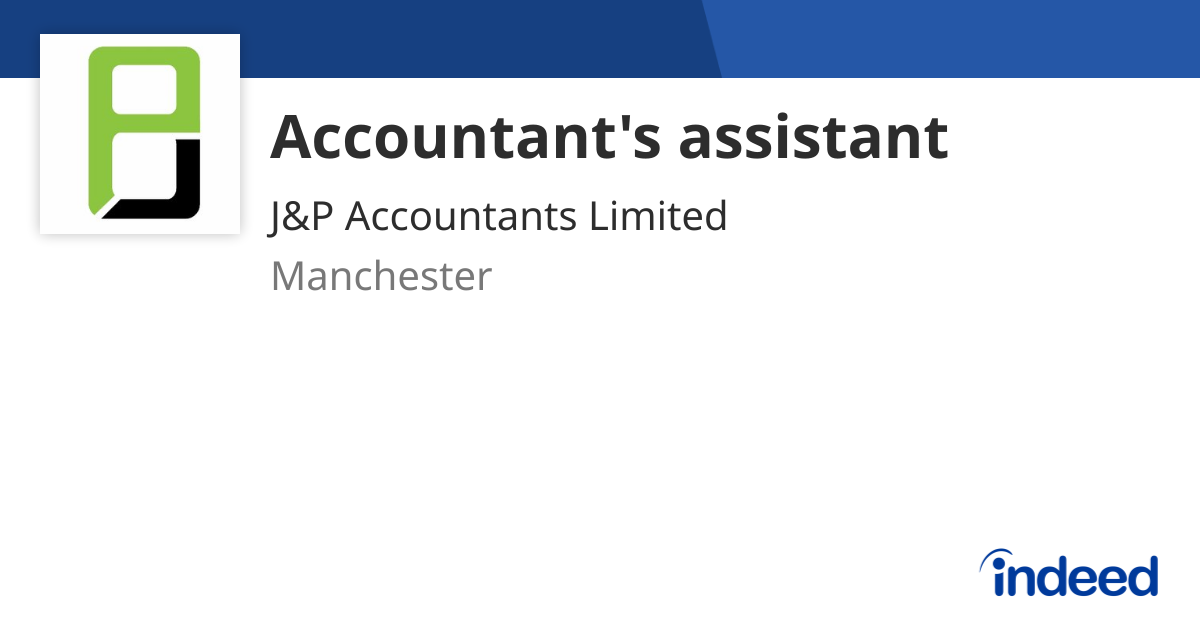 Accountant's assistant - Manchester - Indeed.com