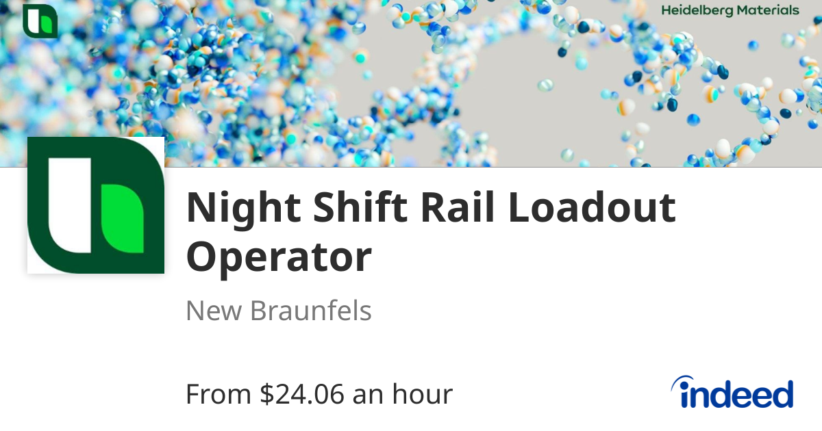 Night Shift Rail Loadout Operator