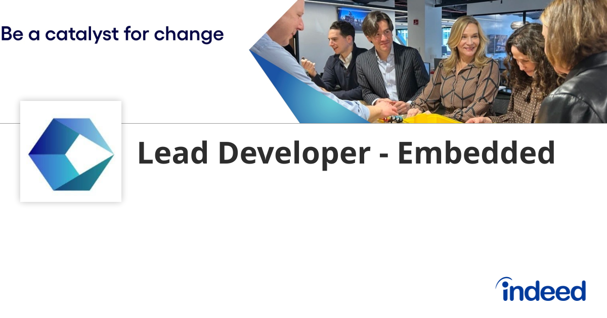 Lead Developer - Embedded - Hyderabad, Telangana - Indeed.com