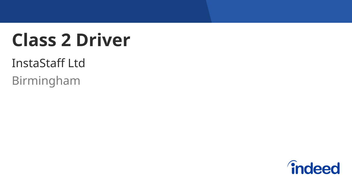 class-2-driver-birmingham-b7-5se-indeed