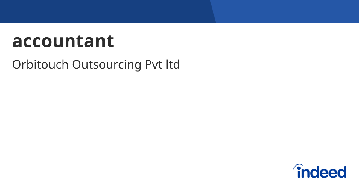 accountant - Hyderabad, Telangana - Indeed.com