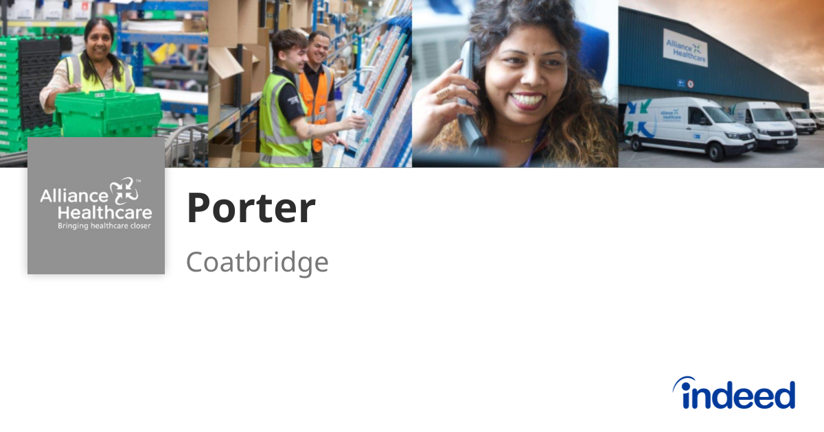 Porter - Coatbridge ML5 5AW - Indeed.com