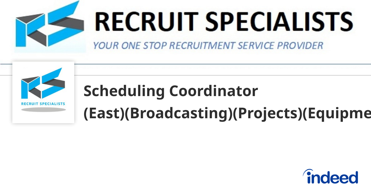 scheduling-coordinator-east-broadcasting-projects-equipment-media