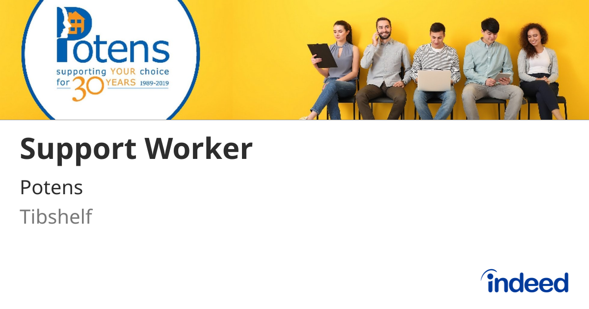 Support Worker - Tibshelf DE55 5NE - Indeed.com