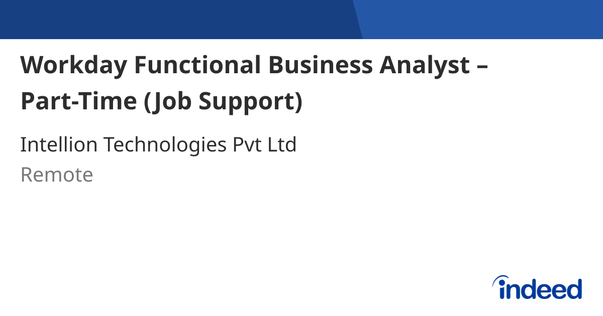 workday-functional-business-analyst-part-time-job-support-remote