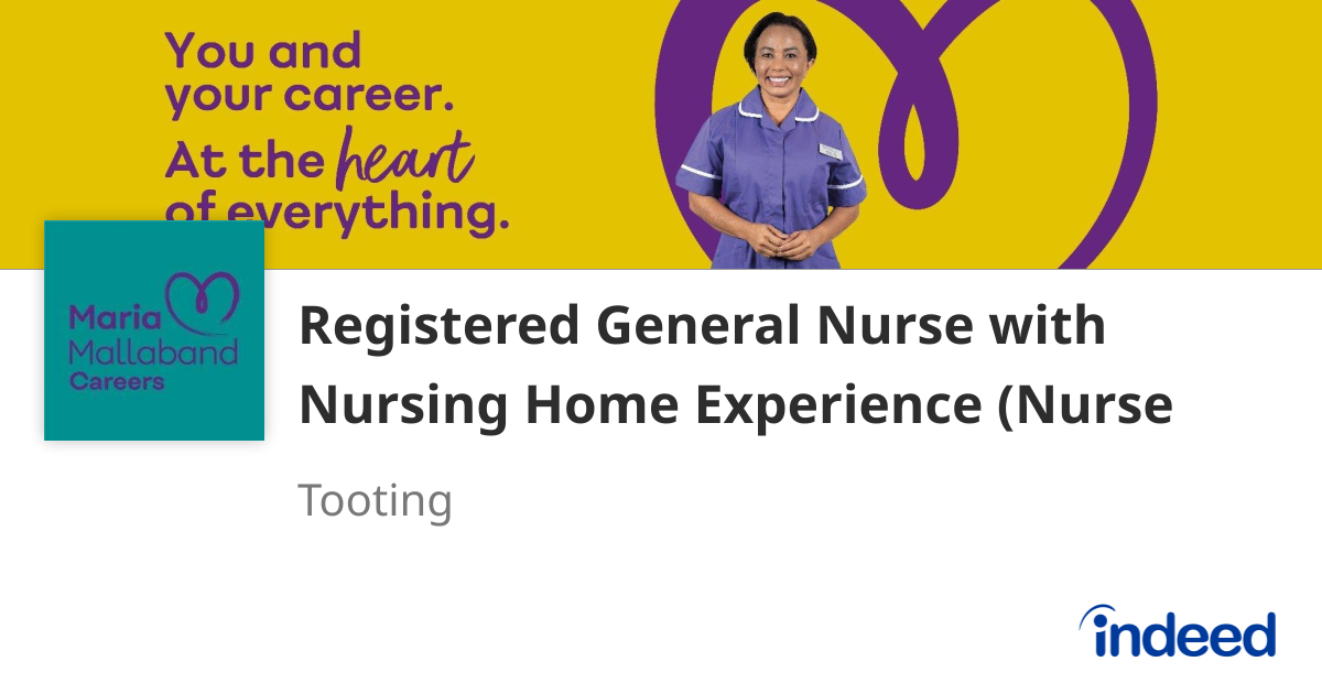Api Rida Nurses General Registered General Nurse with Nursing Home Experience (Nurse Qualified ...