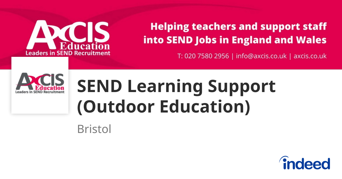 send-learning-support-outdoor-education-bristol-bs35-indeed