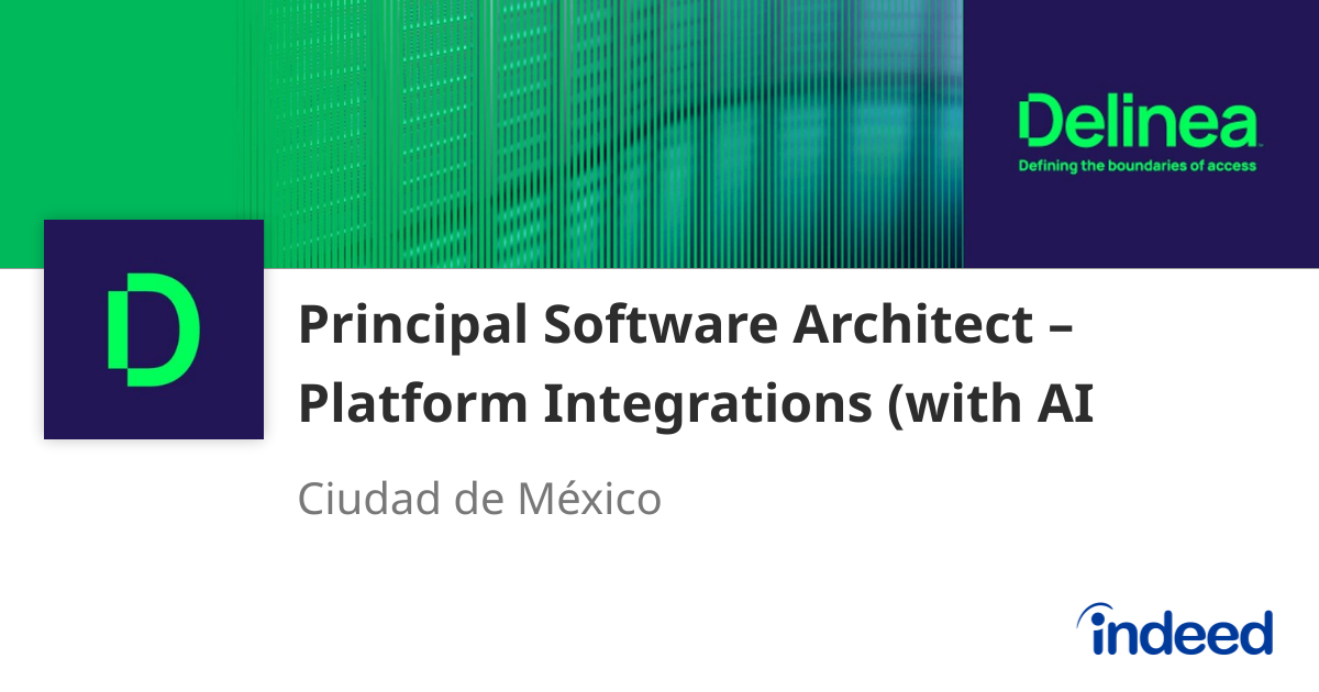 Principal Software Architect – Platform Integrations (with AI Focus ...