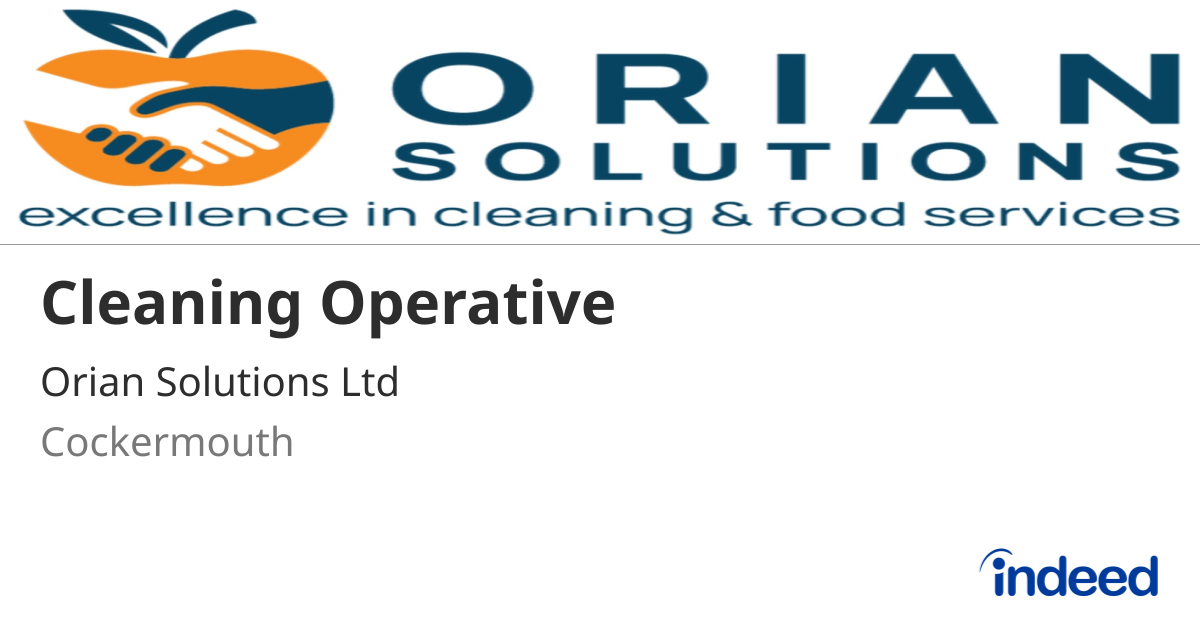 Cleaning Operative - Cockermouth CA13 0DX - Indeed.com