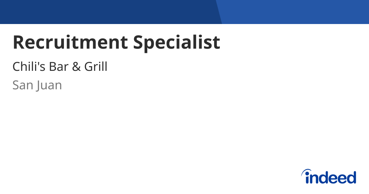 recruitment-specialist-san-juan-indeed
