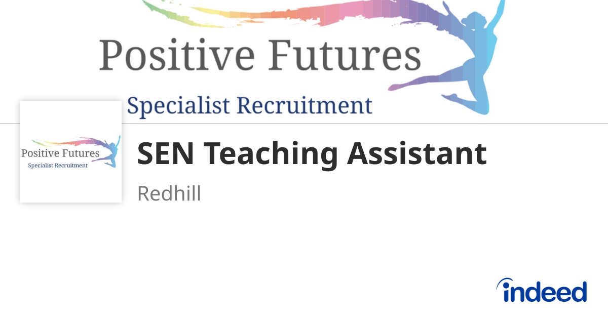 SEN Teaching Assistant - Redhill - Indeed.com