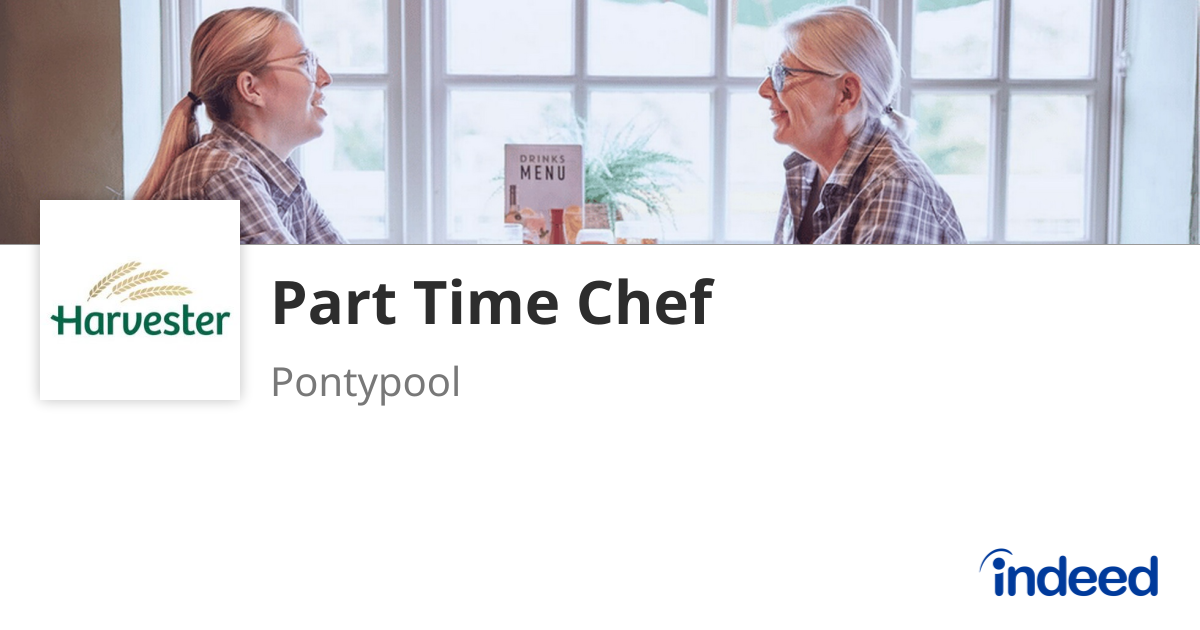 Part Time Chef - Pontypool NP4 0XB - Indeed.com