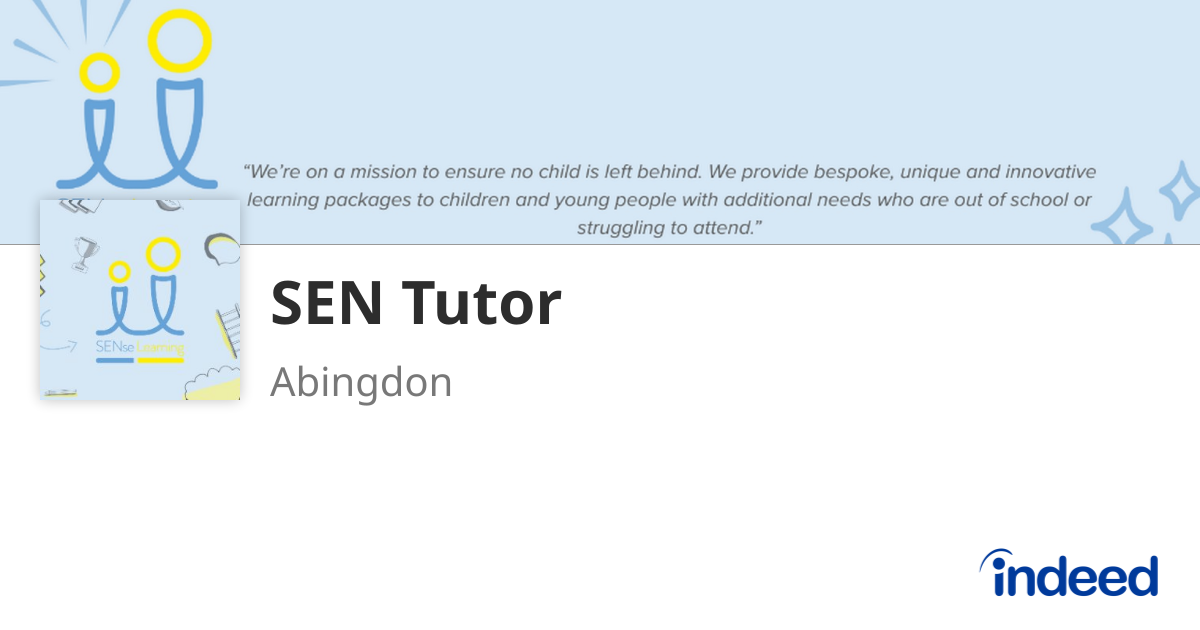 SEN Tutor - Abingdon - Indeed.com