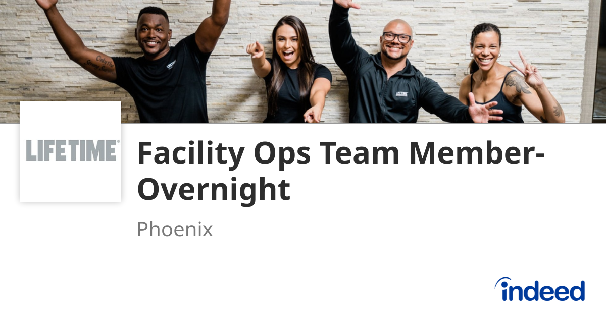 Facility Ops Team Member- Overnight
