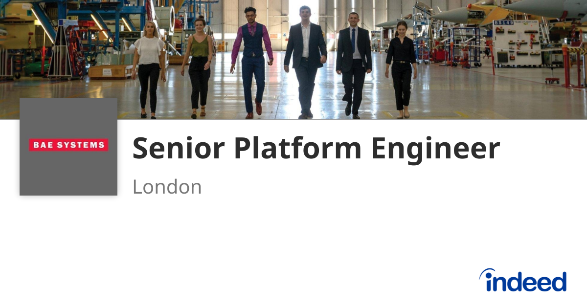 Senior Platform Engineer - London - Indeed.com