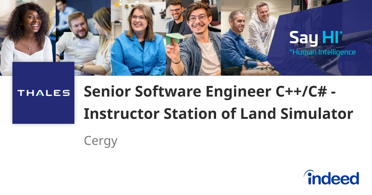 Senior Software Engineer C++/C# - Instructor Station of Land Simulator ...