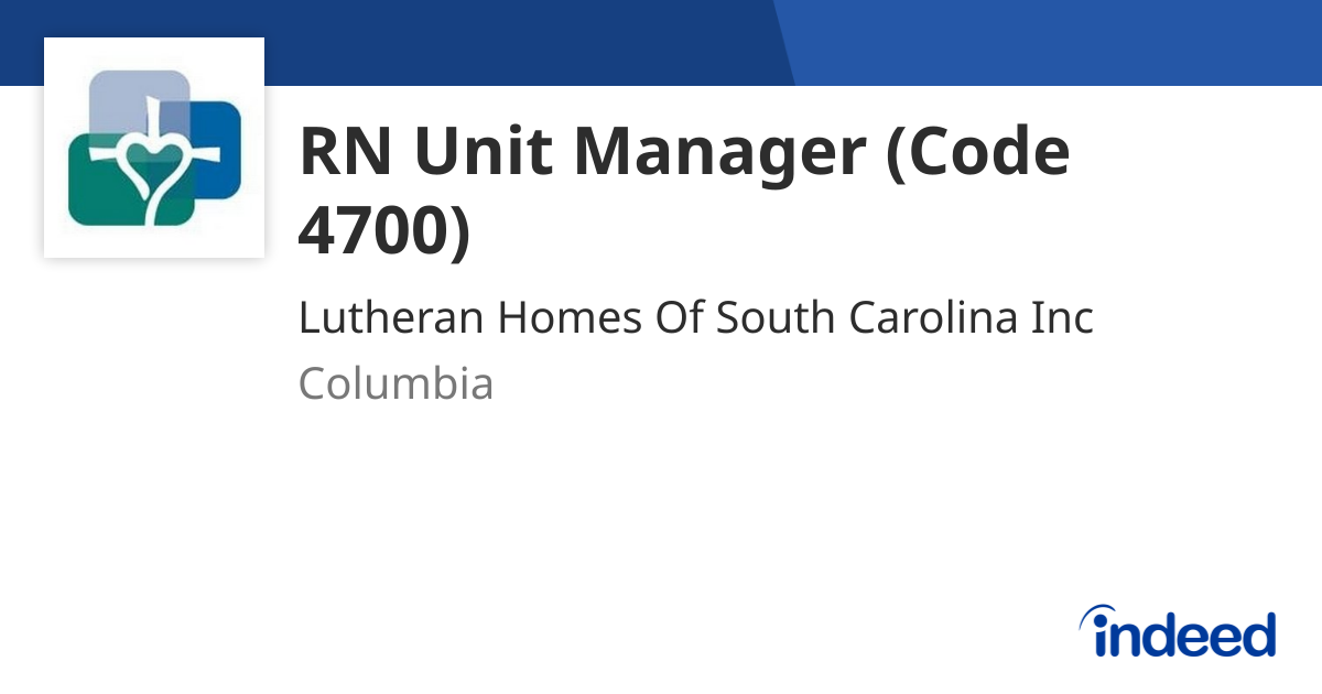 RN Unit Manager (Code 4700)