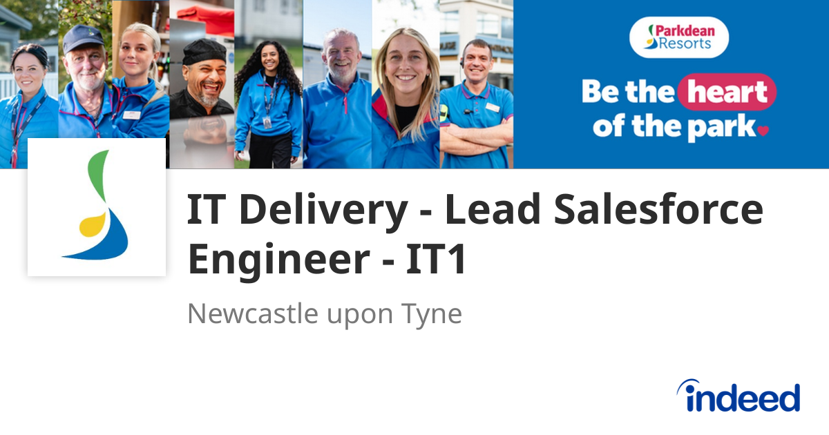 IT Delivery - Lead Salesforce Engineer - IT1 - Newcastle upon Tyne NE12 ...