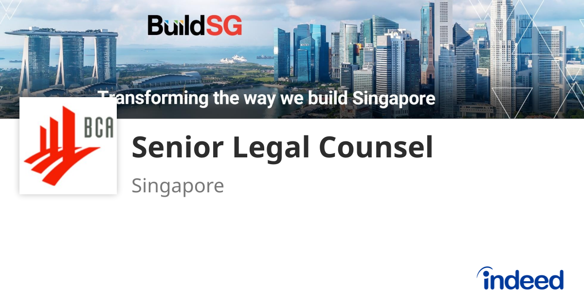 Senior Legal Counsel Singapore