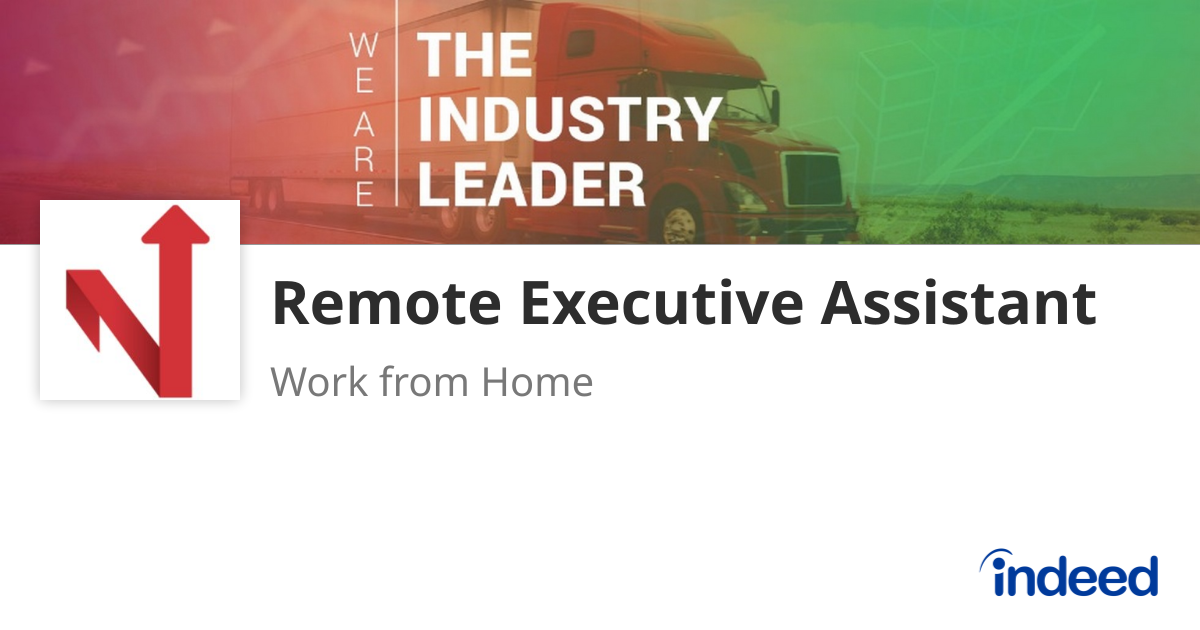 Remote Executive Assistant - Work from Home - Indeed.com