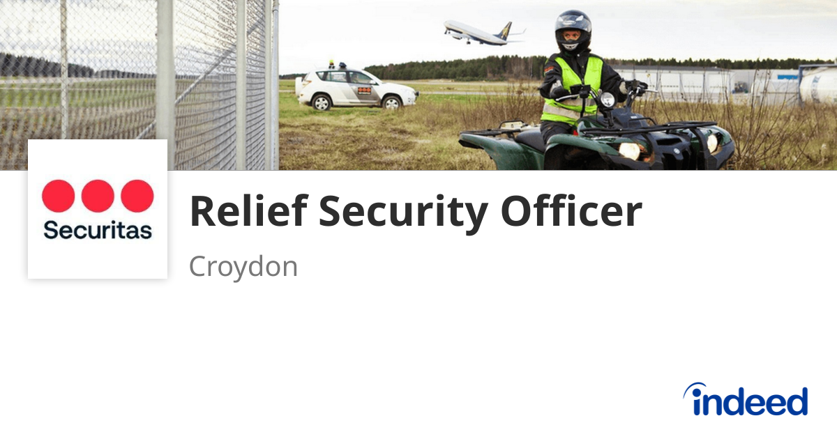 Relief Security Officer - Croydon - Indeed.com