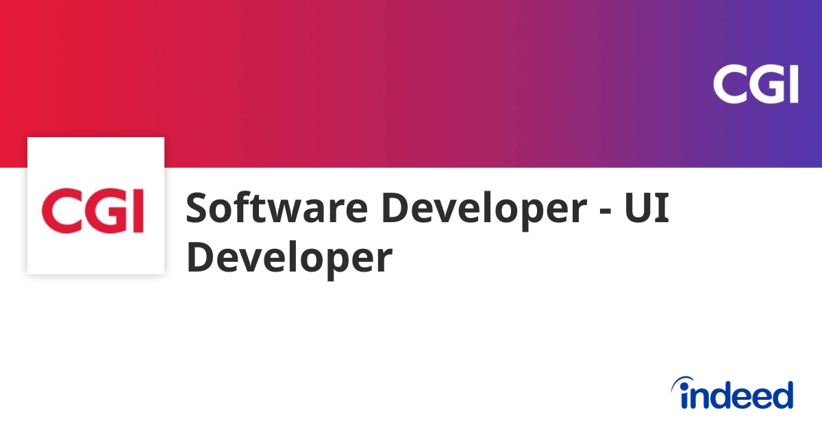 Software Developer - UI Developer - Hyderabad, Telangana - Indeed.com