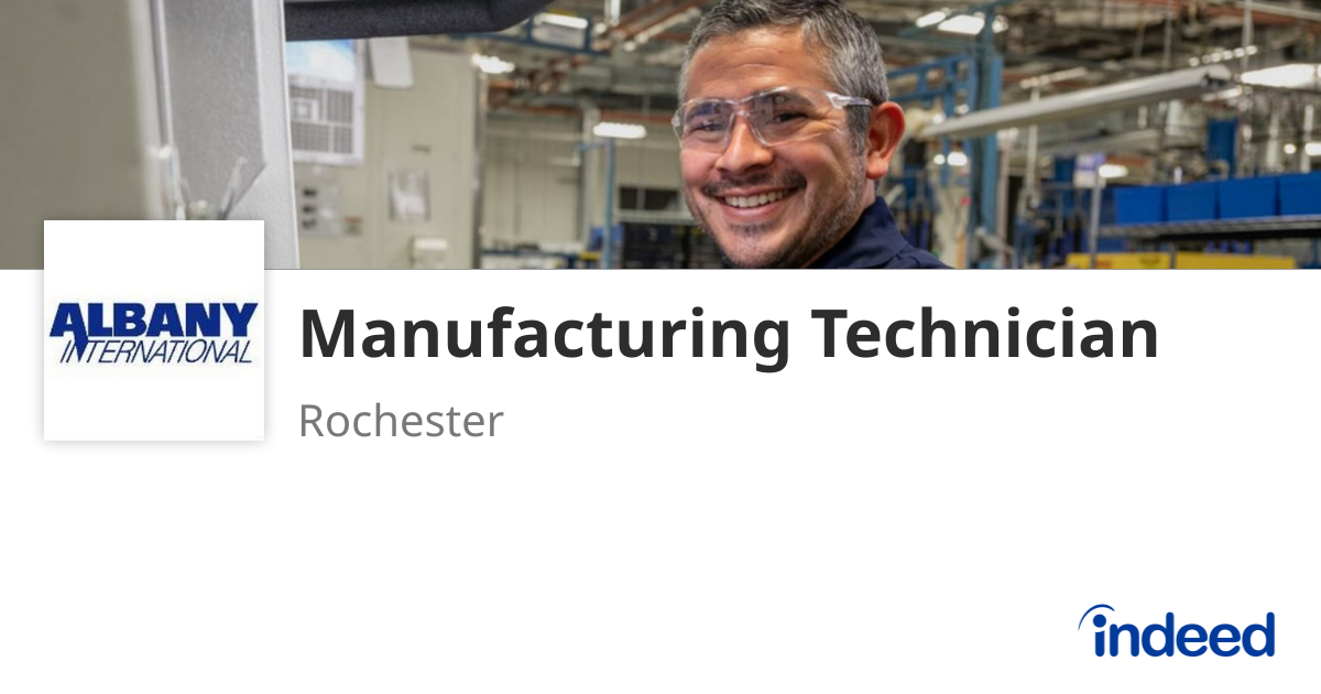 Manufacturing Technician Rochester, NH 03867