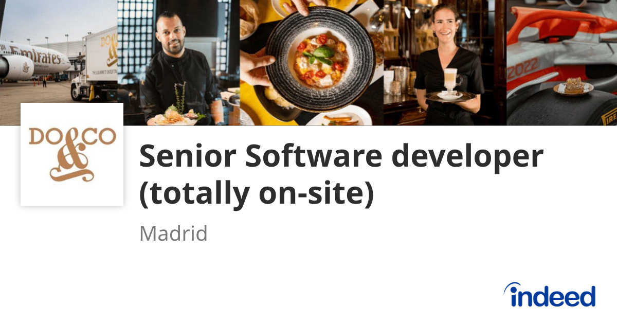 Senior Software developer (totally on-site) - Madrid, Madrid provincia ...