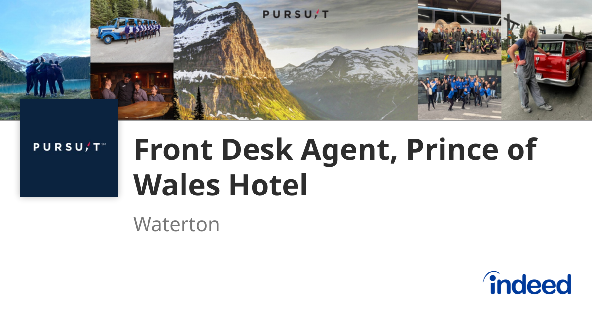 Front Desk Agent, Prince of Wales Hotel