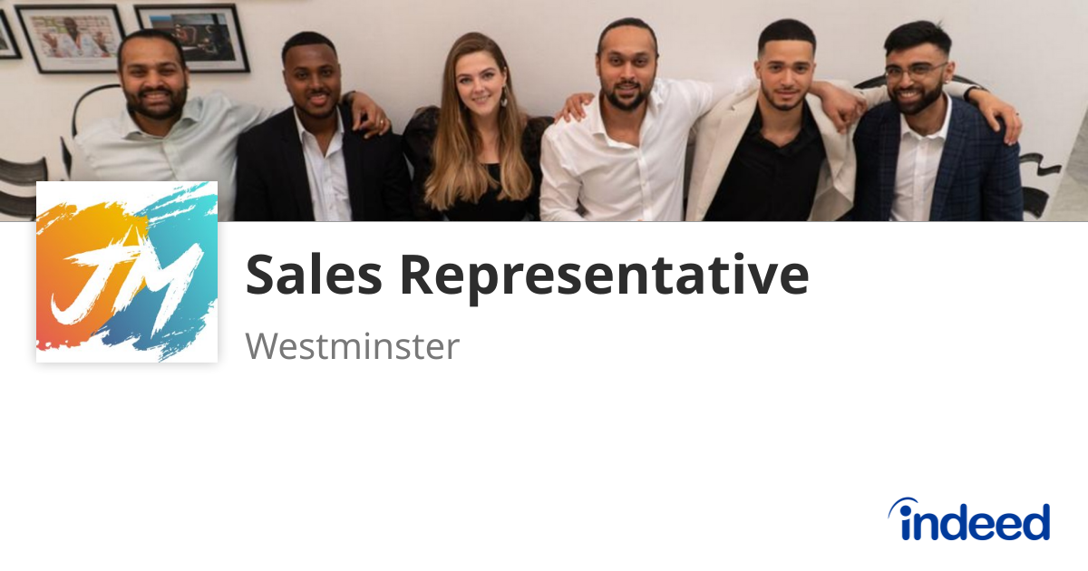 Sales Representative - Westminster - Indeed.com