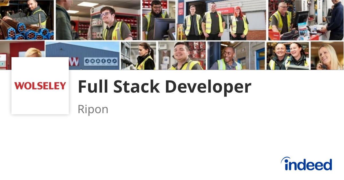 Full Stack Developer - Ripon HG4 - Indeed.com