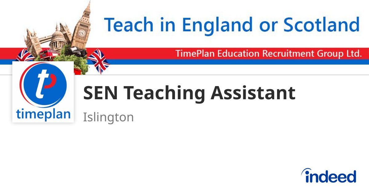 Teaching Assistant Jobs Islington40022464