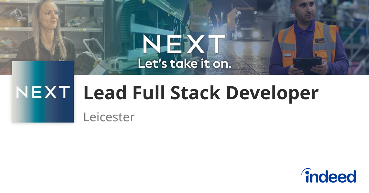 Lead Full Stack Developer - Leicester - Indeed.com