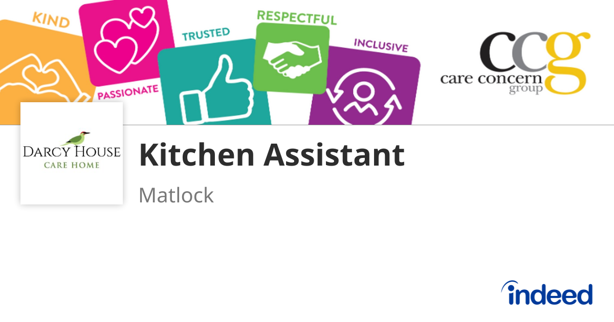 Kitchen Assistant - Matlock DE4 3EF - Indeed.com